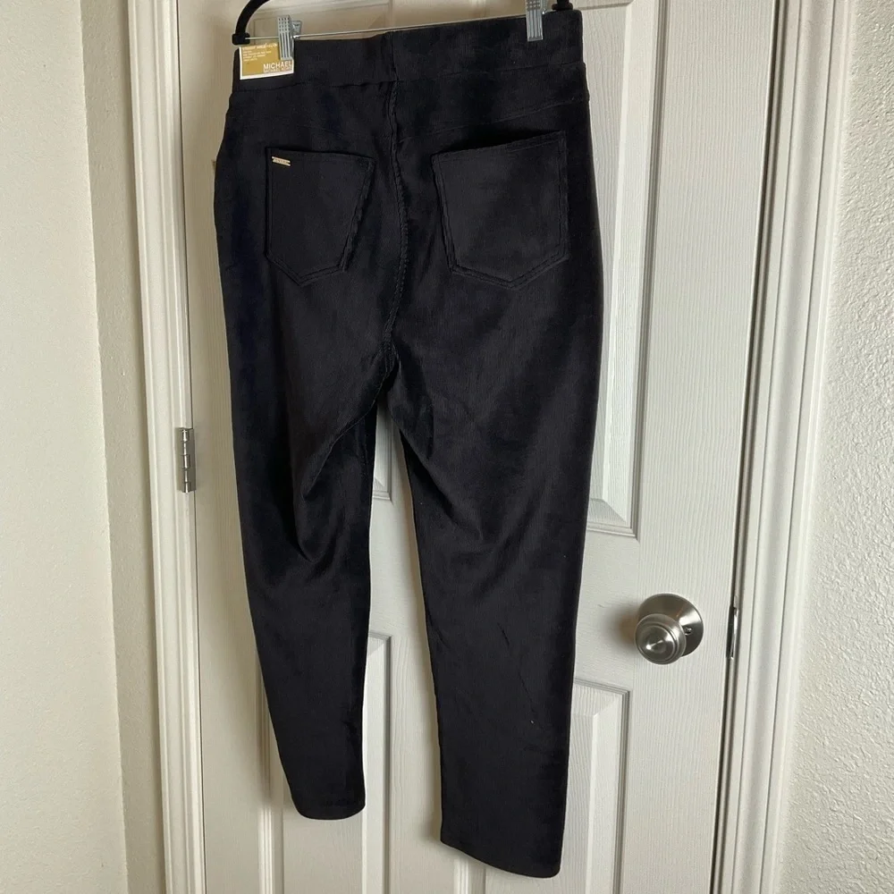 Michael Kors Black Straight Ankle Pull On High-Rise Size 1X